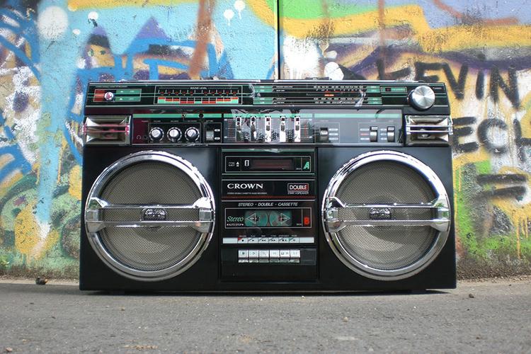 rap boombox