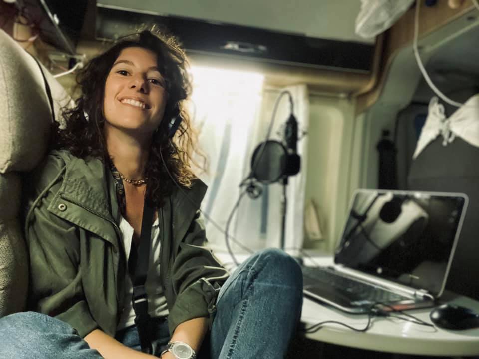 Margherita in radio camper
