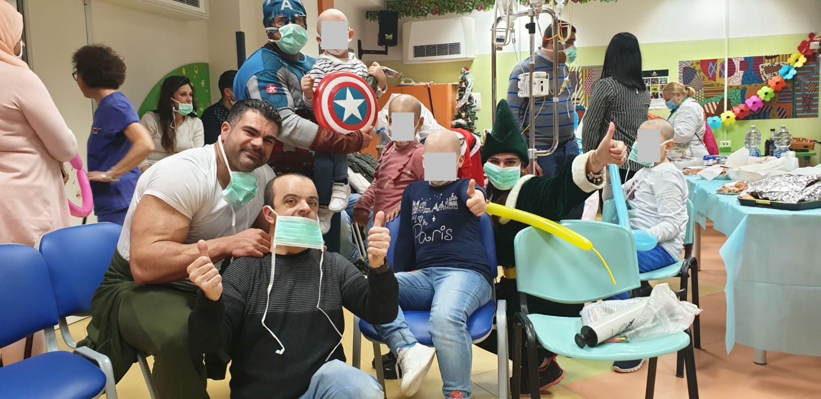doni per bambini in ospedale di radio amore campania